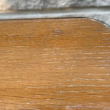 Rattan desk and chair 1960