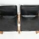 Monk dining chairs by Afra & Tobia Scarpa for Molteni, 1970s