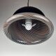 Vintage Italian black Murano pendant light, 1960s.