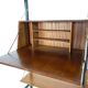 Vintage wall unit with two desks by Louis van Teeffelen for Wébé, 1950s