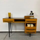 Writing desk with cabinet by Mojmír Požár for UP Závody Bučovice
