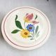 Lot of 2 plates with footouche décor Selestat, Schlettstadt, from Sarreguemines