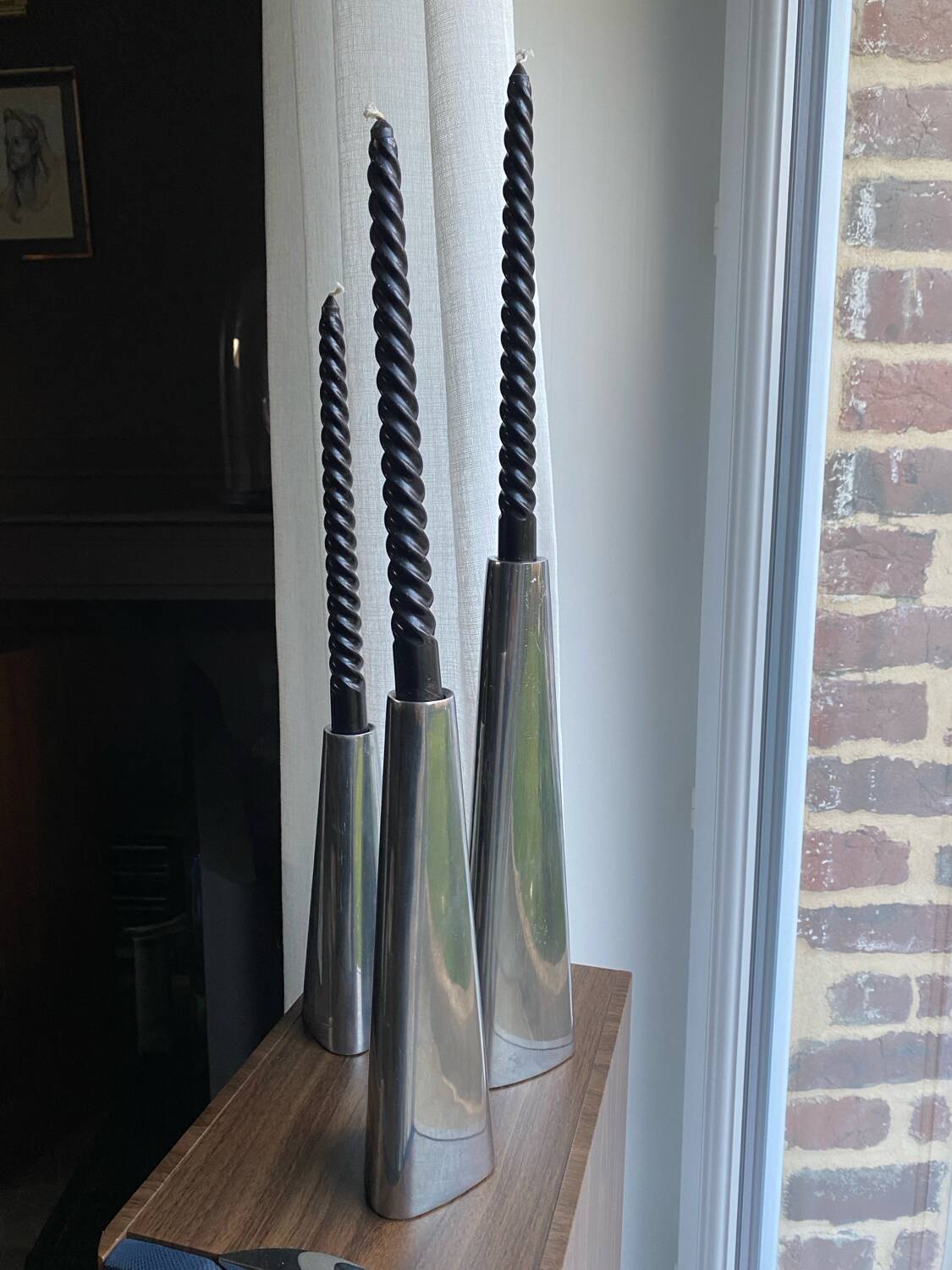 Vintage candle holders