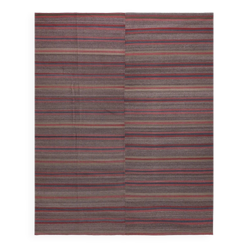 Tapis Kilim turc vintage tissé main