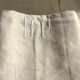 Drap de lin 2 personnes marqué JP
