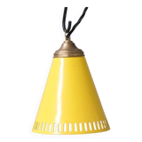 New Old Stock Mid-Century Metal Pendant Shade Lights (6 available)