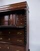 Secretary – Polished oak – Green felt cloth & brass handles – 4 drawers – 1820s