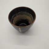 Cache pot en céramique émaillée ü-keramik années 50