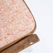 Bumerang Chair Mid-Century Modern, Orange Fish Wool, Poland, 1960s