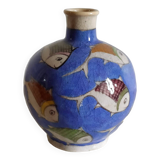 Flacon poterie Perse/Qajar poissons