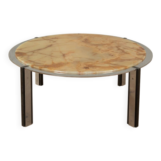 Onyx coffee table Ø 114 cm