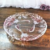 Cake dish serving pie peacock décor