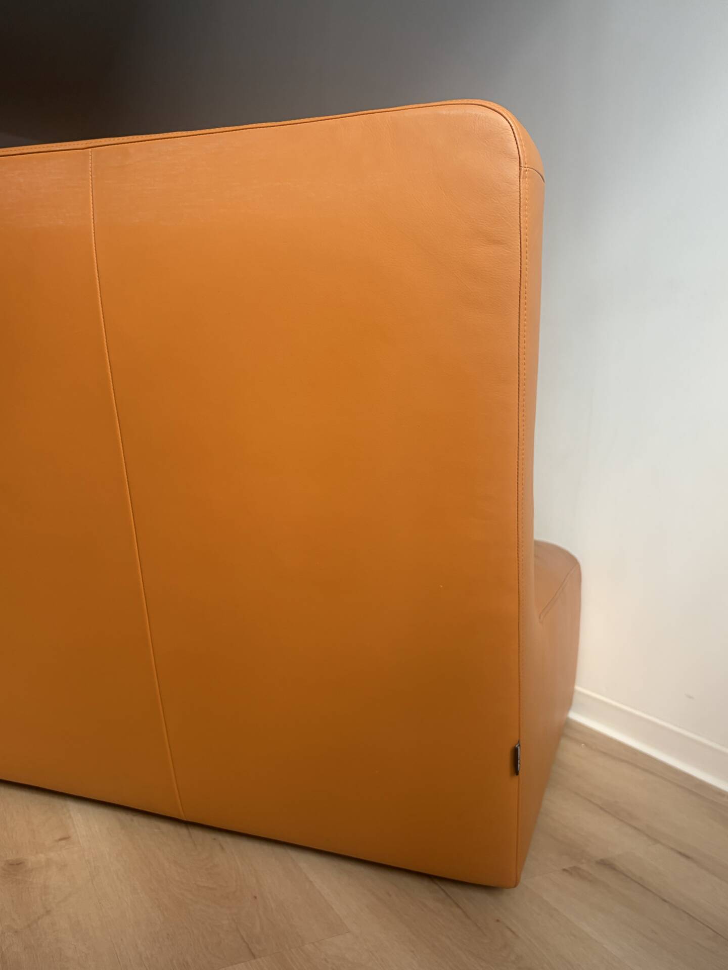 Canapé en cuir Ligne Roset Confluence par Philippe Nigro