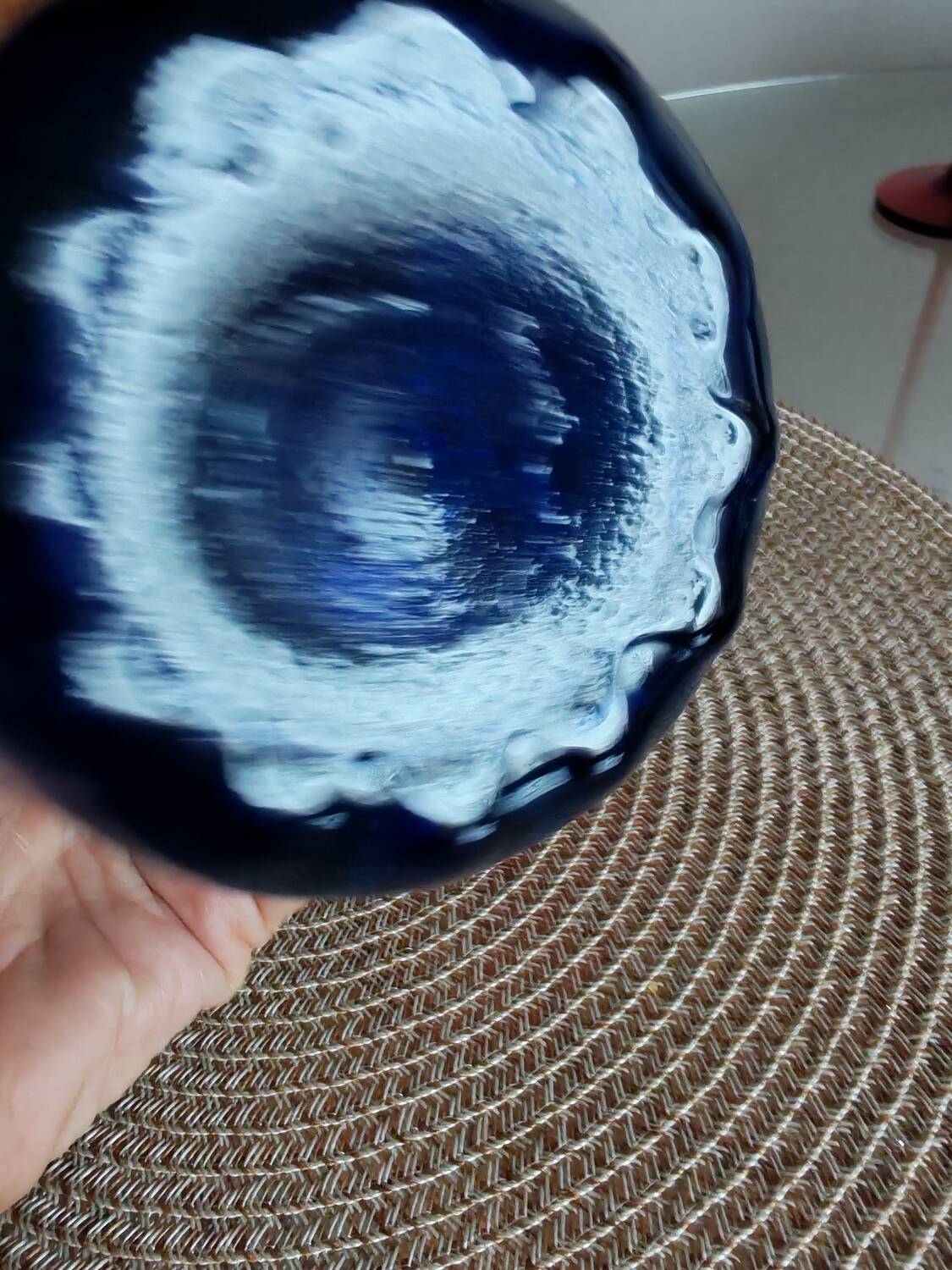 Vase torsadé Murano 