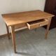 Farm table with a drawer