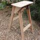 Antique wooden stepladder