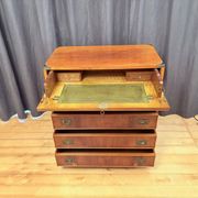 Campaign military chest of drawers and writing desk, Great Britain, 1950s