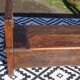 Oak solid wood storage bench