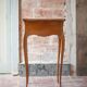 Vintage bedside table, bedside table with 2 drawers, side table, Louis XV.