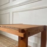 Vintage pine side table