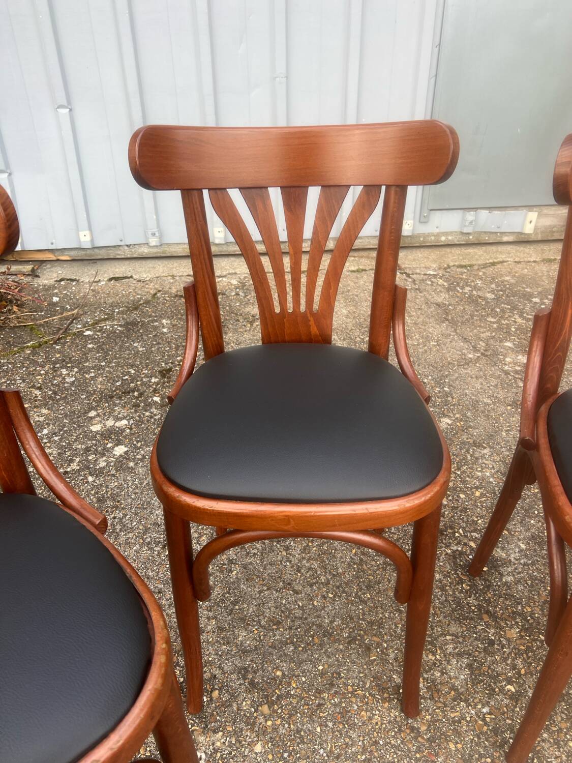 Lot de 4 chaises bistrot