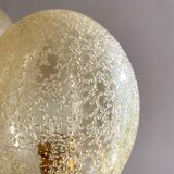 Vintage chandelier design amber globes