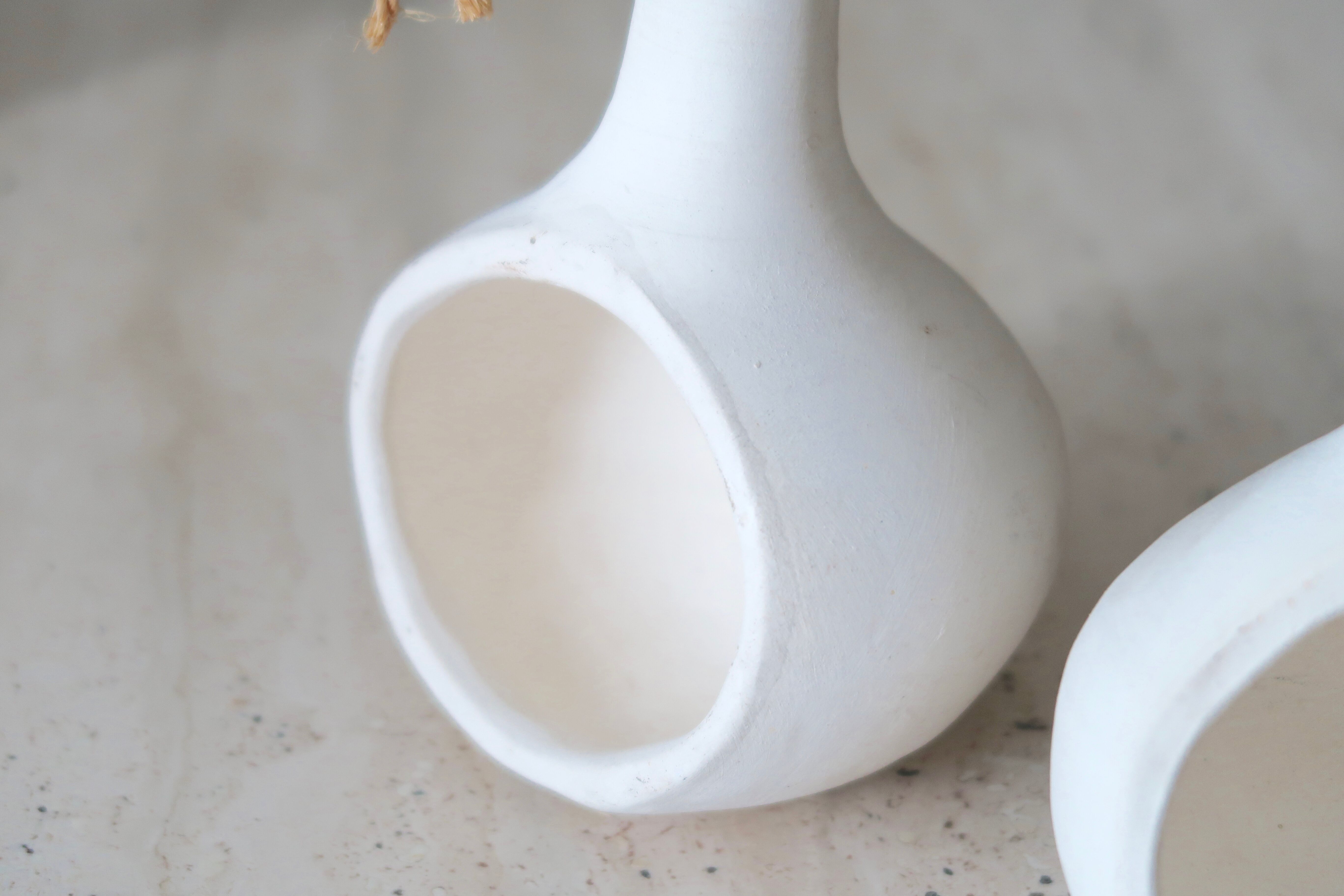 Ceramic pendant lamps by Jacques Lignier, Vallauris, 60s