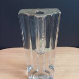 Vase en cristal Walther Kristallglas style Bauhaus