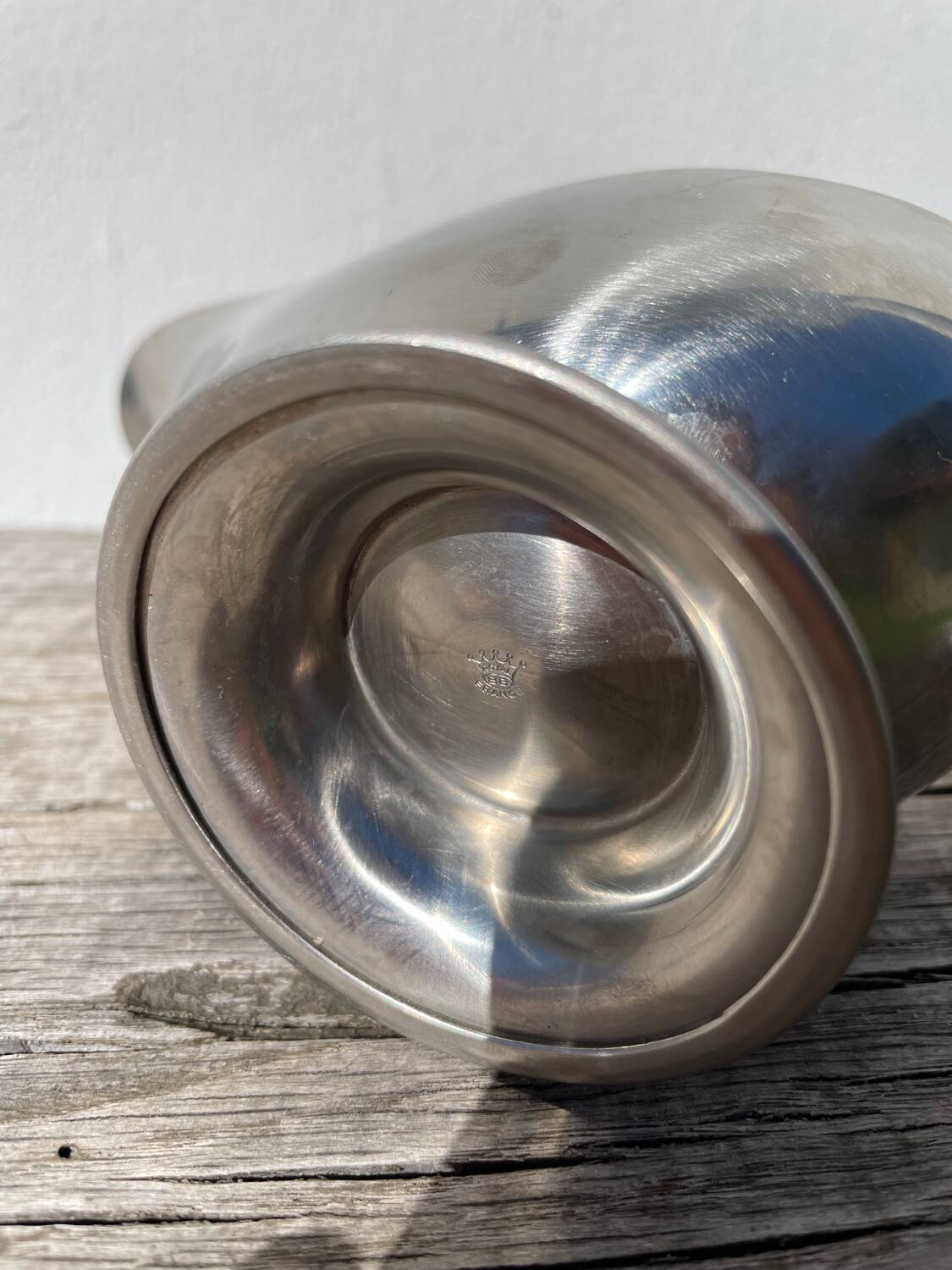 Saucière Royal BB métal argenté