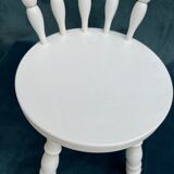 Turned wood children's chair