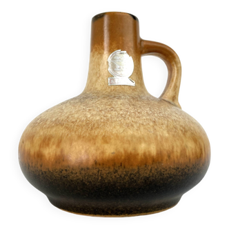 Small ceramic vase by Veb Haldensleben • Made in GDR, East Germany • Vintage 70s