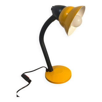 Semi-articulated metal lamp from the 80s