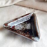 Cendrier en grès signé Chantal et Thierry Robert