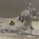 Cendrier en cristal