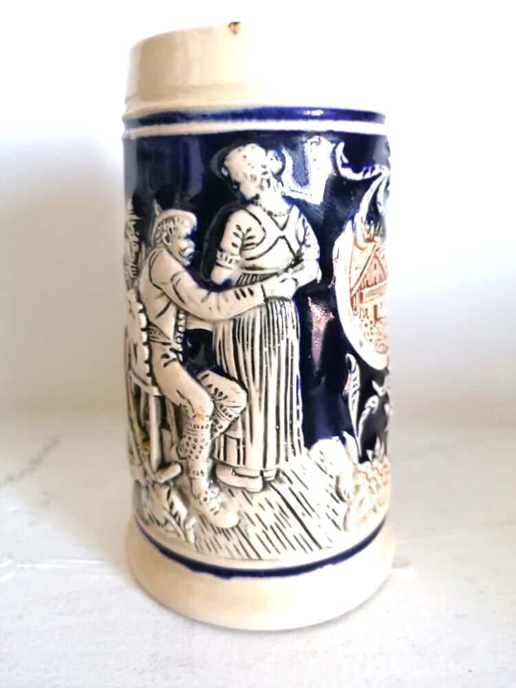 German mug Marzi & Remy to the loggers around 1940