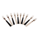 Set 10 cocktail forks 60s