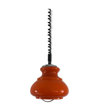 Lampe opaline orange