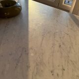 Carrara marble table