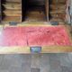Donkey back office or slope desk, secretary to flap NINETEENTH century Louis XV style