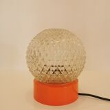 Lampe boule à poser vintage
