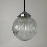 VINTAGE XL ART DECO CHANDELIER