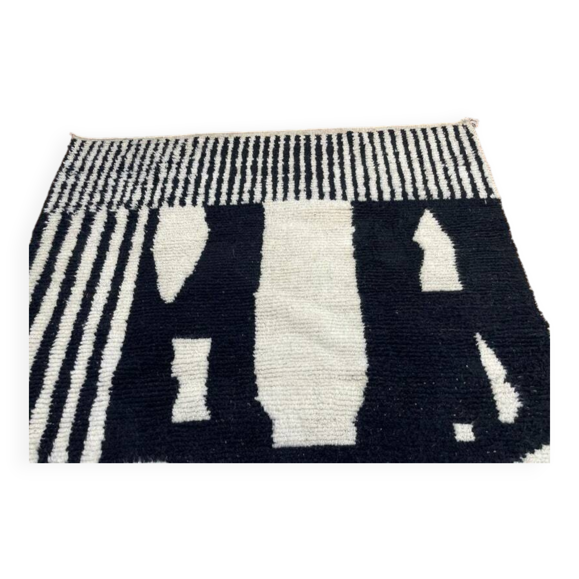 Large handmade bjaad rug 300cm x 200cm