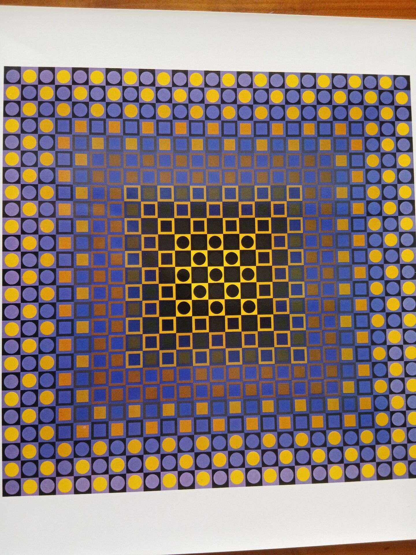 Sérigraphie Op Art Victor Vasarely - Éditions du Griffon