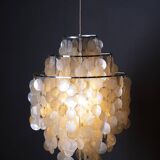 Verner Panton mother-of-pearl chandelier
