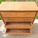 Large chest of drawers with 4 drawers from the 1950s.