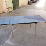 Table formica bleu