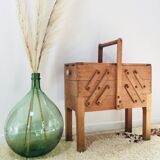 Vintage sewing basket