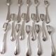 Set of 14 christofle spartour cake forks