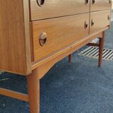 Sideboard High chest of drawers 60s Scandinavian style