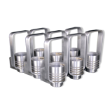 Set of 8 sconces Model "pare fée" Mazda